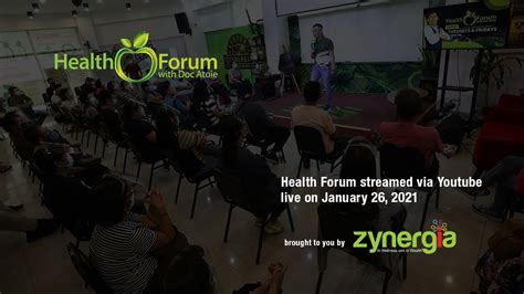 health forum with doc atoie photos|26 January 2021 .